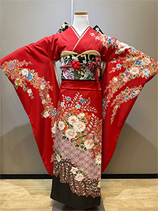 F-42 赤×黒 辻ヶ花