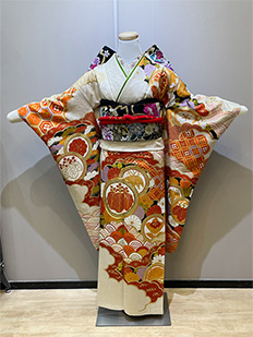 F-47 青海波 桐紋