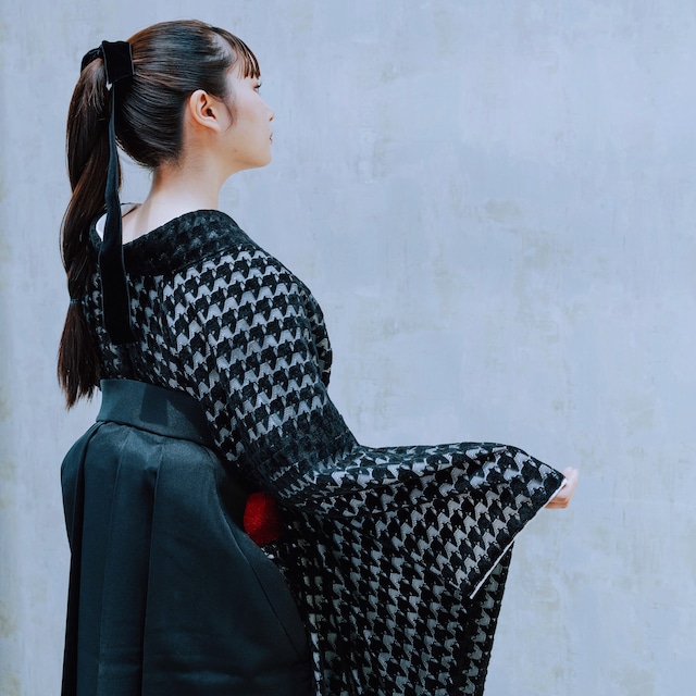 ﾌﾞﾗｯｸ/千鳥格子